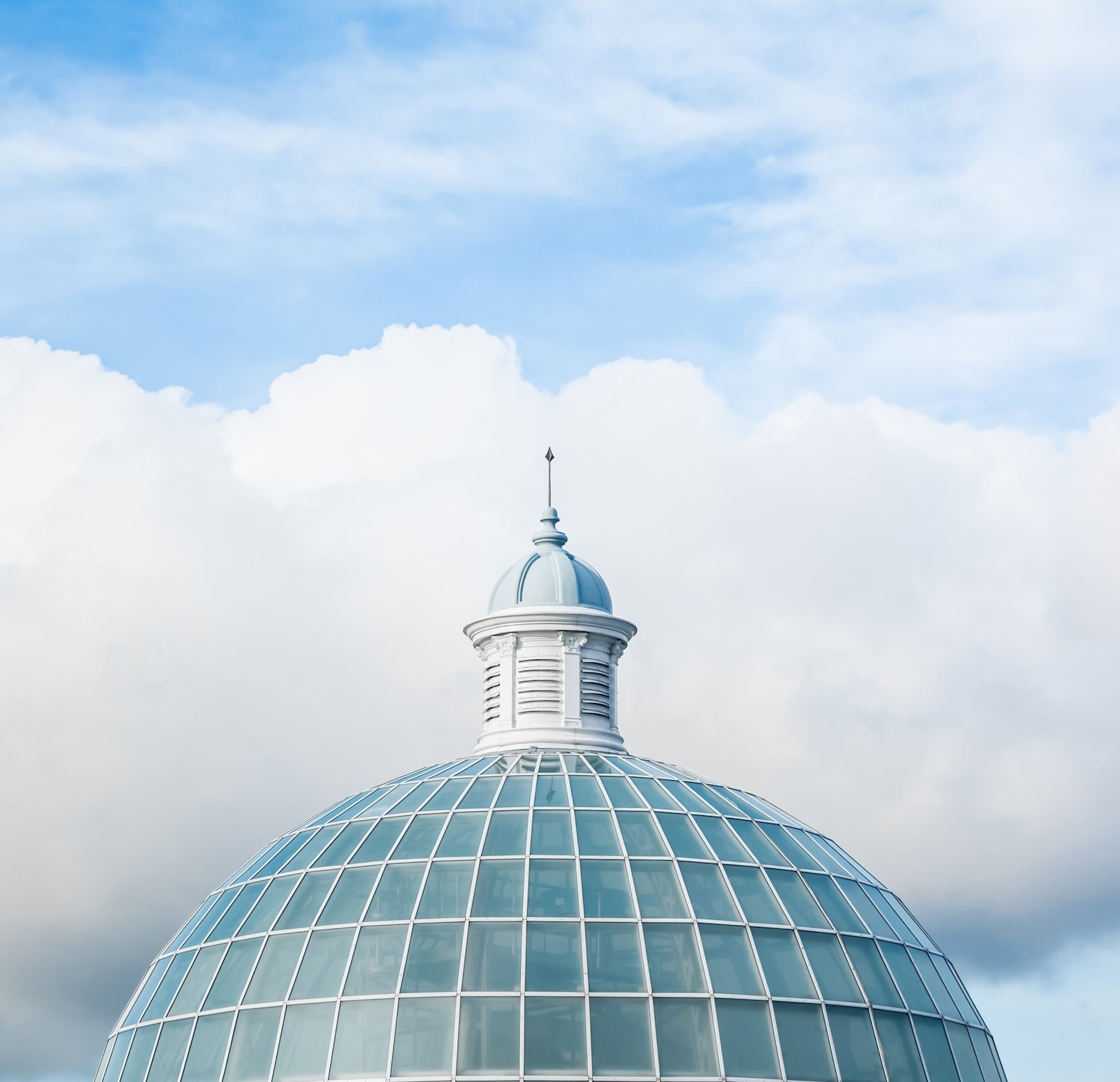 A dome in the clouds